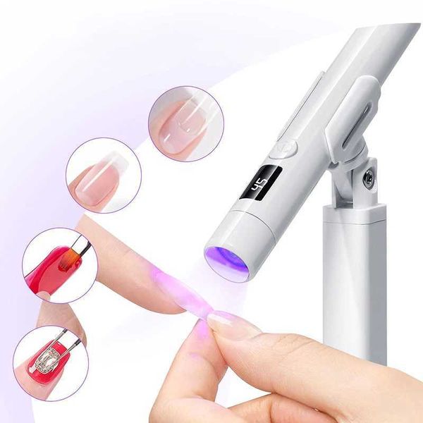 Pink White Nail Art Light Lamp Holder Portable Nail Dryer Machine Phototherapy Lamp Bracket Rotatable UV Light Lamp HolderCL240731