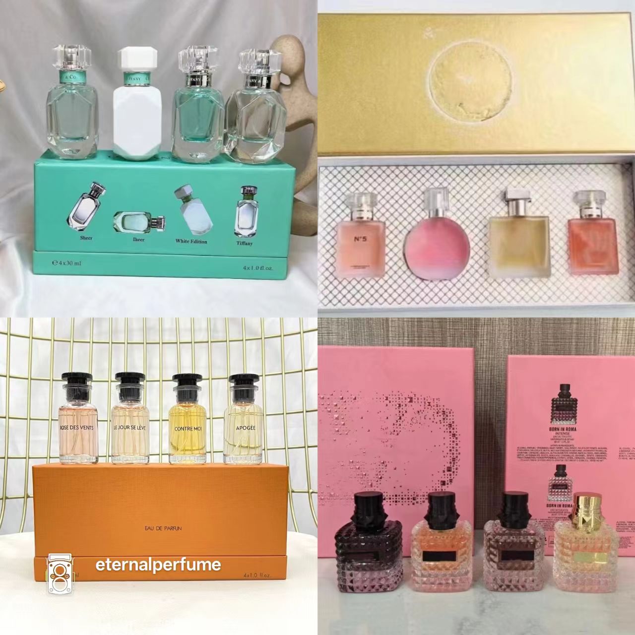 Mens and Womens perfume Cologne Luxury Brand High Quality perfume Gift Box Set Smell Long lasting Body spray Holiday Gift Christmas Gift 1