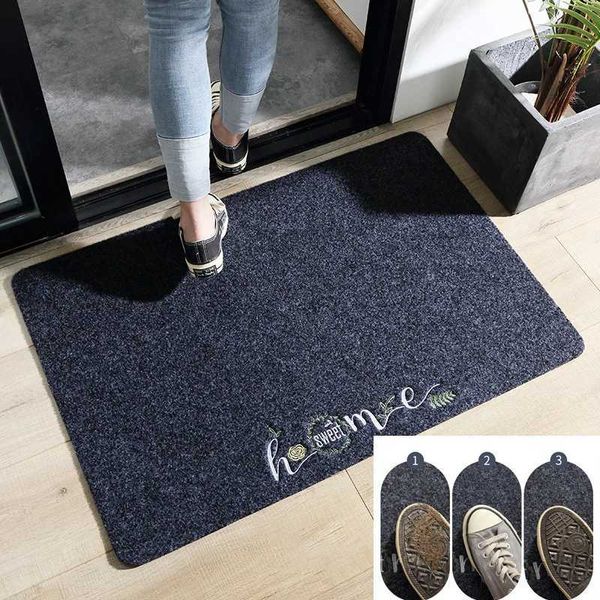 High quality Carpet Entrance Door mat Living Room Anti-slip Carpet Absorbent Bath Mat Kitchen Rug Simple Kitchen DoormatXJ240807