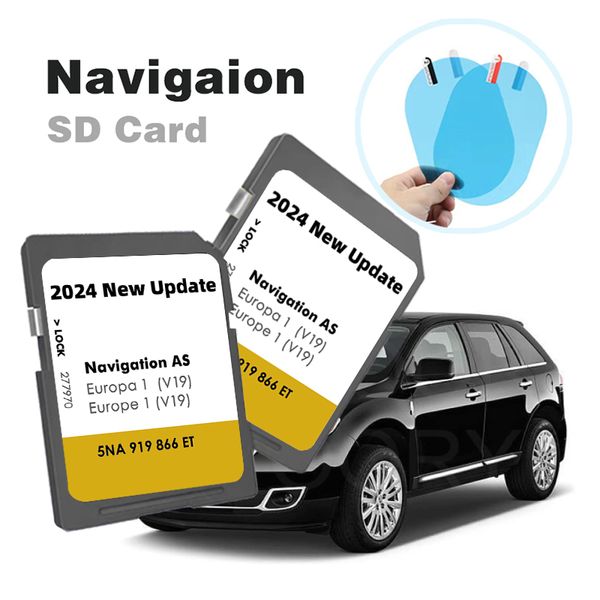 Genuine for VW V19 AS Europe Sat Nav SD Card Software Navi 5NA919866ET 32GB Naving Map Card
