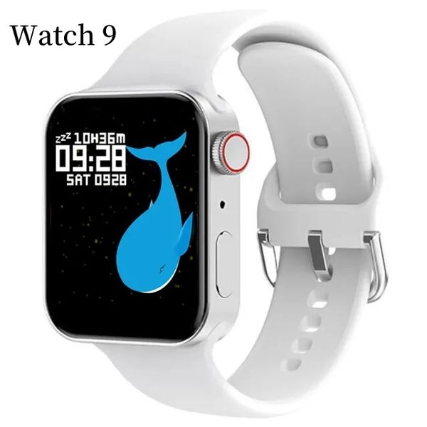 2024 Smart Watch Series 10 9 8 45mm 2.1 inch Men Women Watch Bluetooth Call Bracelet Wristband Wireless Charging Fitness Tracker Sport Smart