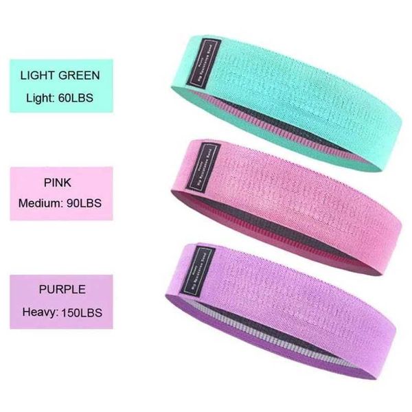 Yoga Hip Circle Fitness Resistance Bands Fabric Fitness Expander Elastic Band for Gym Home Workout Exercise EquipmentXJ240816