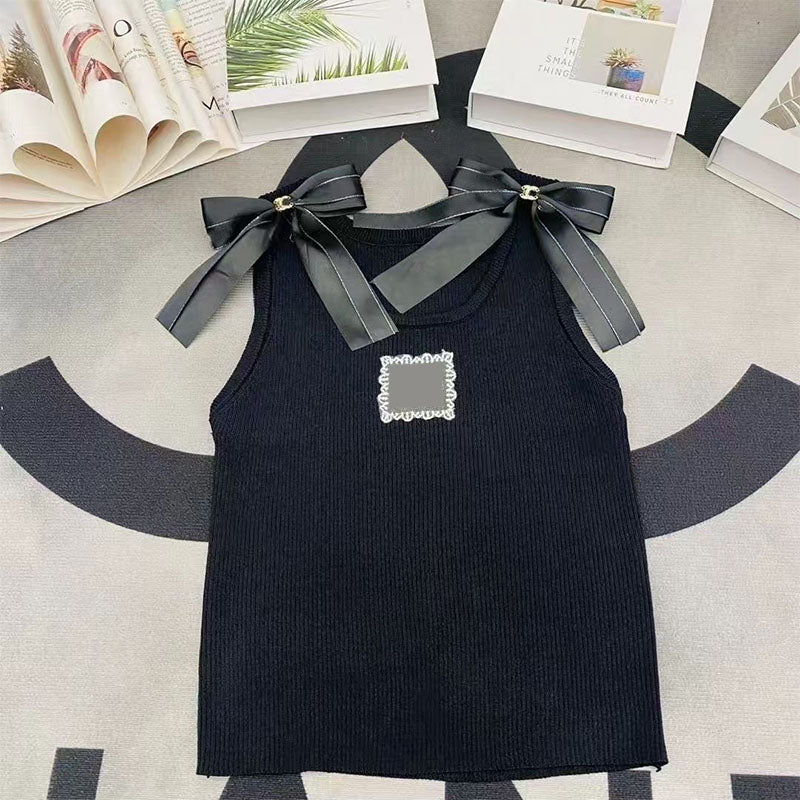 8AA Womens Designer Shirts Gilet Tshirts Summer Woman Knits Tanks T-Shirts Tees Vestidos Tops Short Outwears Street Round Nexk Shirt S-XL