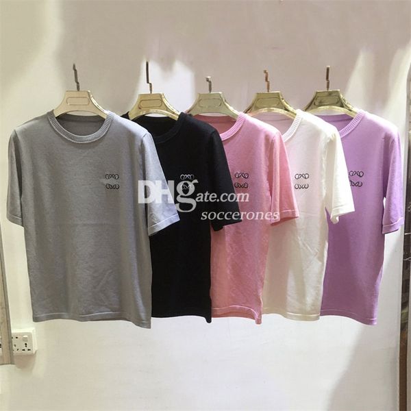 Trendy Round Collar Tees Vintage Cropper Tops Cotton Blend Tees Shirts Trendy short Sleeve Tees Multi Colored Tops
