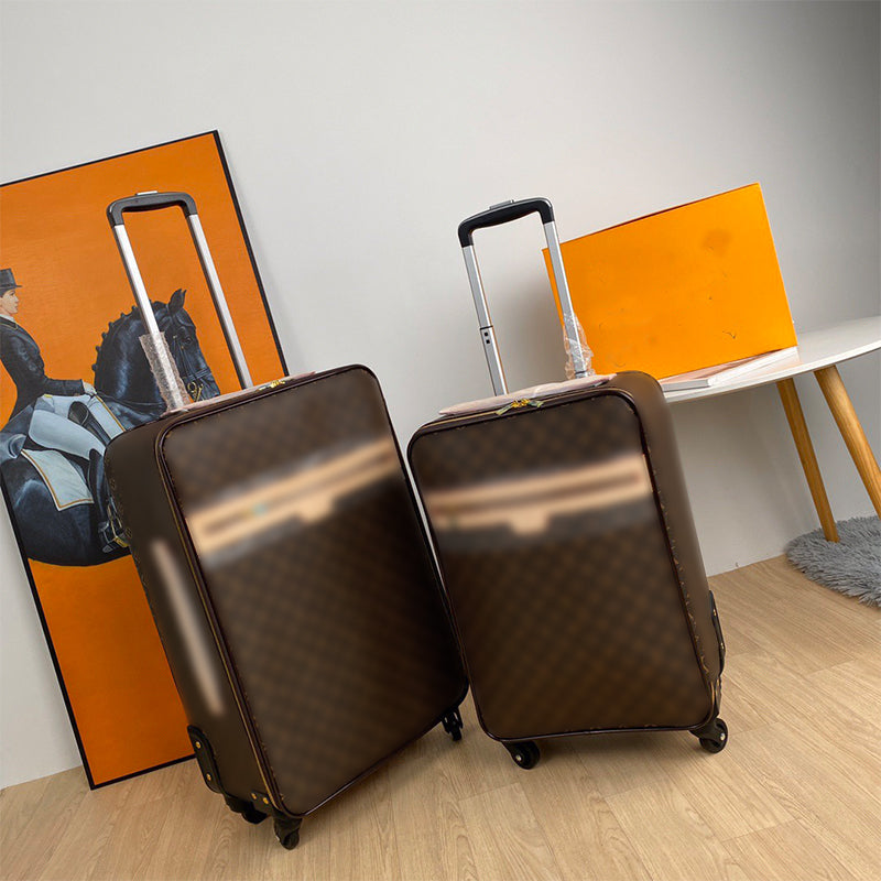 Boarding large capacity travel leisure holiday trolley case luggage Suitcase Designer luggage with wheels bag suitcase accessory Fashio bag