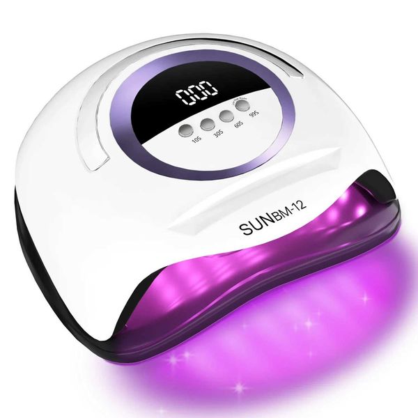 300W UV LED nail lamp professional nail dryer with 72 lamp beads used for fast drying all gel polishing of nail salon M241123