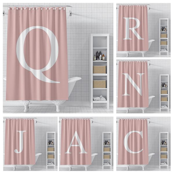 Home Decoration Bathroom Waterproof Fabric Curtains Modern 180x200 240x200 w240828