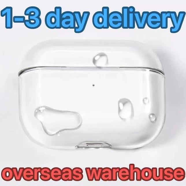 USA Stock For Apple Airpods Pro 2 2nd Generation airpod 3 pros Headphone Accessories Solid TPU Silicone Protective Earphone Cover Wireless Charging