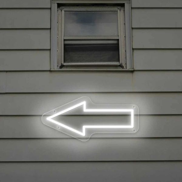 New Arrival Arrow LED Neon Sign USB Powered Neon Light Used for Bar Shop Club Business Neon Sign Passage Corridor Aisle Led Wall Decoration