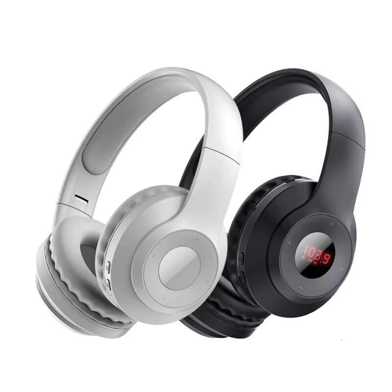 Wholesaler Professional Radio BT Headset Over on Ear Wireless Noise Cancelg Headphones With Microphone