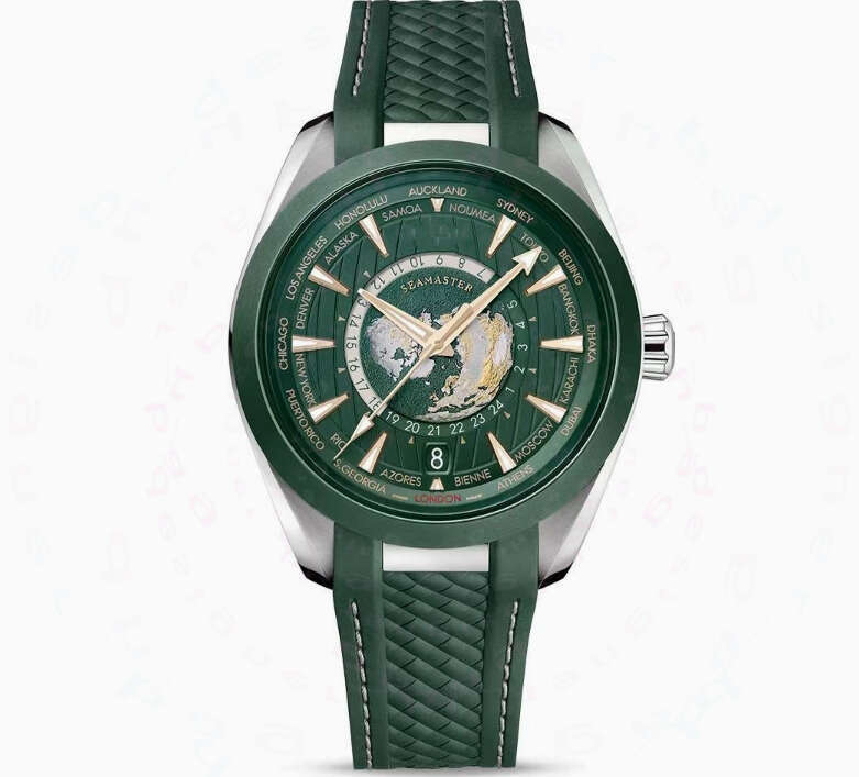 Omaag Earth Sea Master Stainless Steel Wrist for speed Mens Watches All Dial Work Quartz Watchs Brand Clock High Quality Men Watch G f45