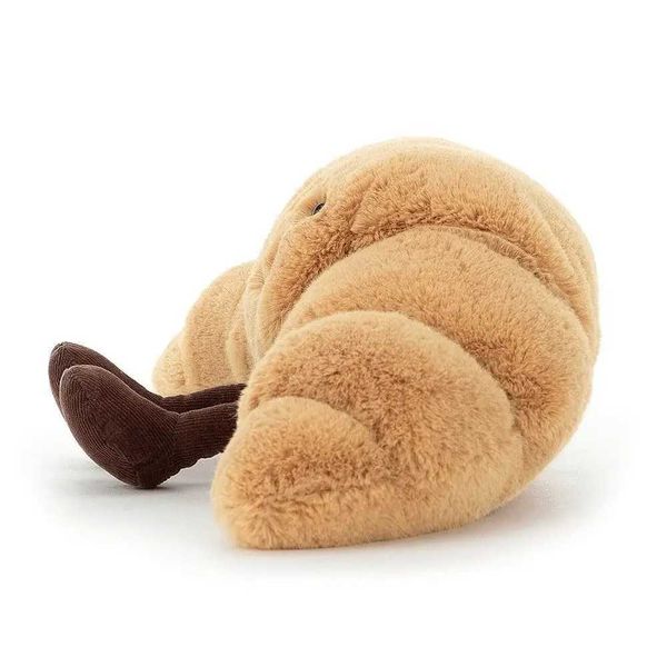 Plush Dolls Birthday toy sofa decoration cashmere smiling bread pillow filled with animal plush toys smiling bread pillow Q241114