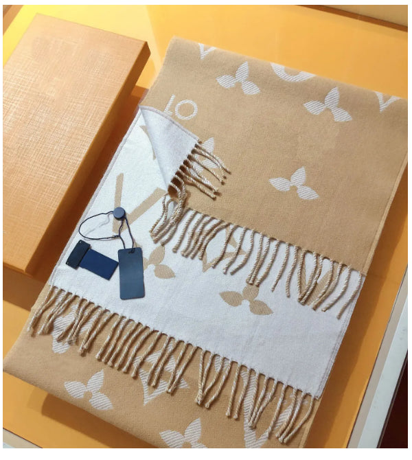 2025 Designer festival party scarf New Scarf Cashmere Thick Shawl Women Long Winter Wram Pashmina Wraps Hijab with Tassel Bufanda Foulard