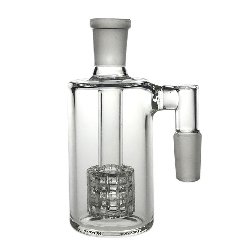 Goodsstore Glass Ash Cather 14mm 18mm 4.5 Inch Mini Glass Bong Ash Catchers Thick Pyrex Clear Bubbler Ashcatcher Water Pipes
