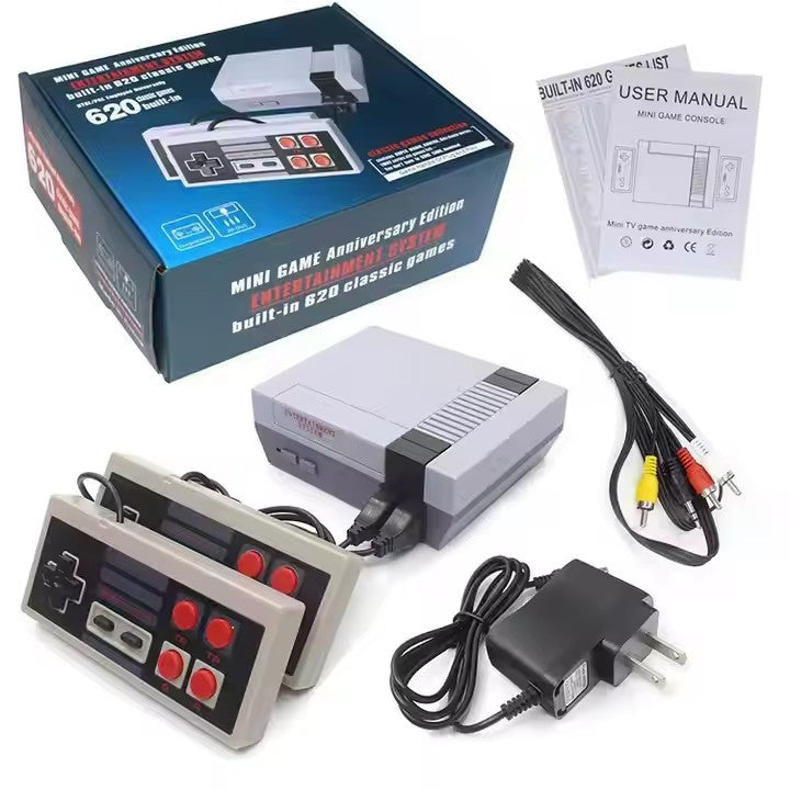 Mini TV can store 620 Game Console Nostalgic host Video Handheld for NES games consoles Family Retro TV Game Player with retail boxs