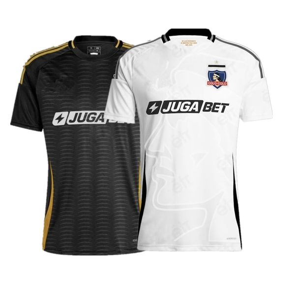 New 2025-26 Colo Soccer Jerseys 2025 PALACIOS CEPEDA Uniform Mens Colo-Colo ZAVALA VIDAL PIZARRO Football Shirts kids kit
