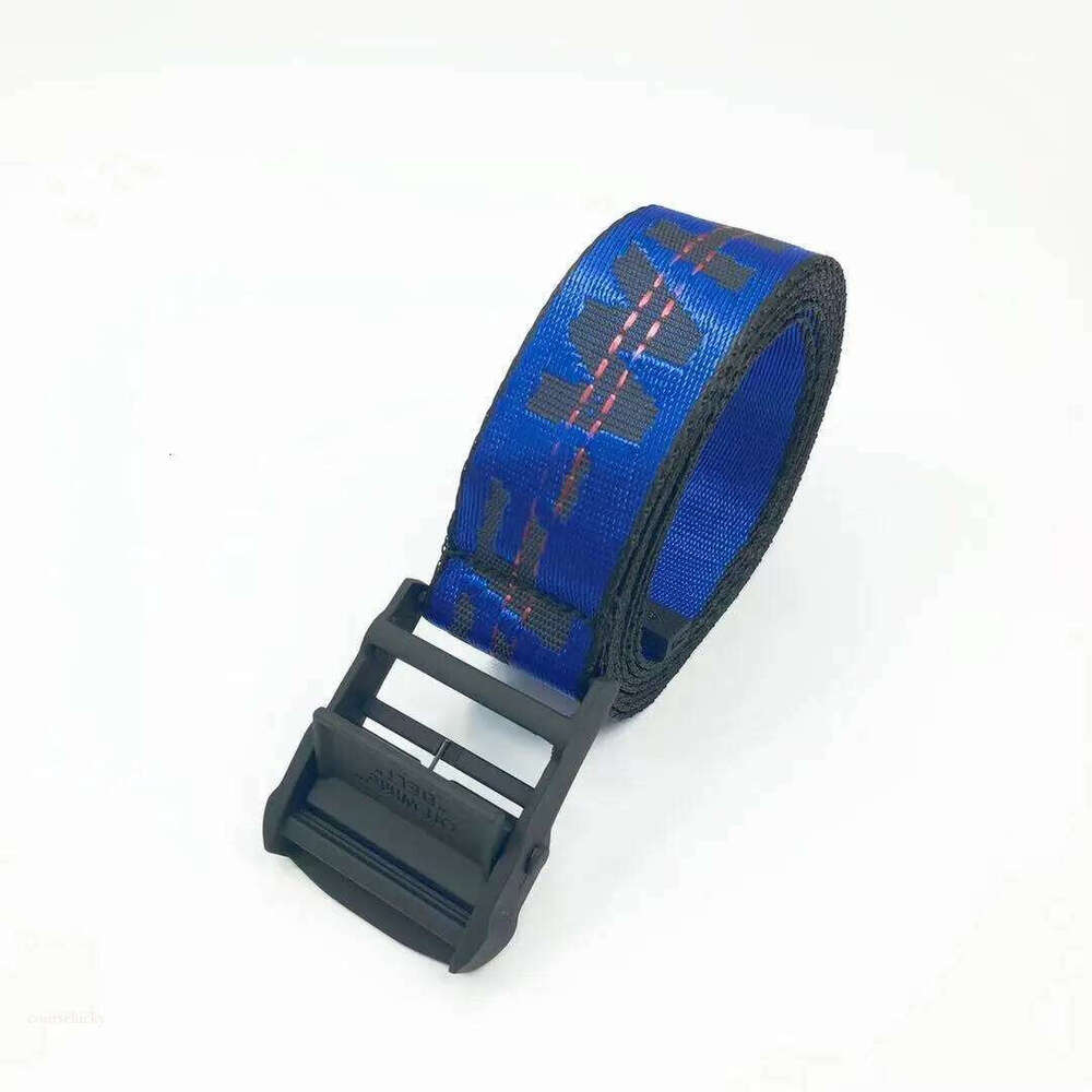 Woman Yellow White Belt Designer Off Whitebelt For Men Womens Canvas Nylon Run Belt Adjustable Casual Strap Long Boy Gym Fashion Belt C2b