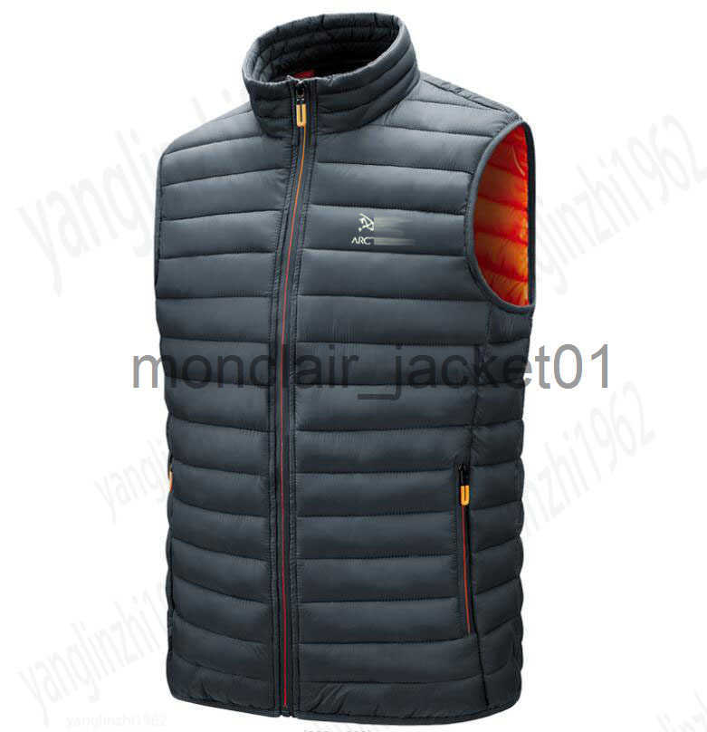 Mens Designer Parka Casual Winter Vest Waistcoat - Outdoor Cotton Blend Coat Quilted Outerwear for Men J250815