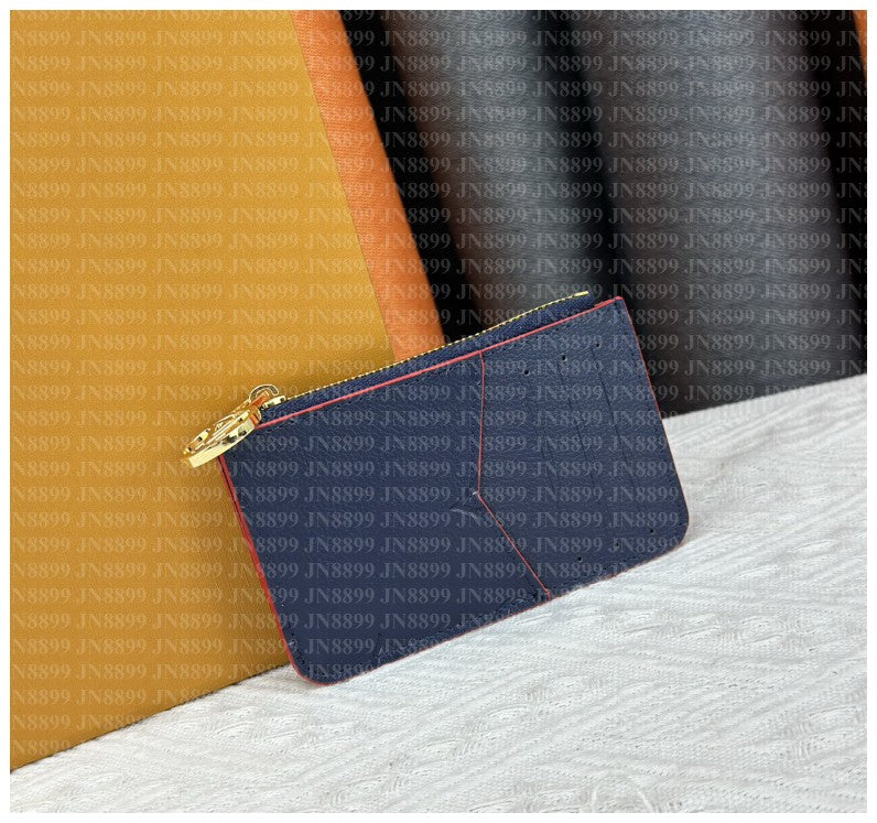 Designer Bag New Card Holder Wallet Ladies Men Purses High End Designer Wallets Zipper Coin Purse With Box and Dust Bag 1