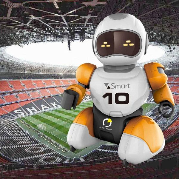 Electronics Robots Robot Cartoon Smart Play Soccer Robot Remote Control Toys Electric Singing Dancing Football Robot For Children Kid Rechar