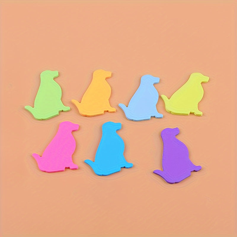 TEMU Dog Memo Notepad Office Supplies, Work Desk Accessories, Message Sticky Notes In Puppy Shape Pad , Suitable For Classroom And Home Use, 210