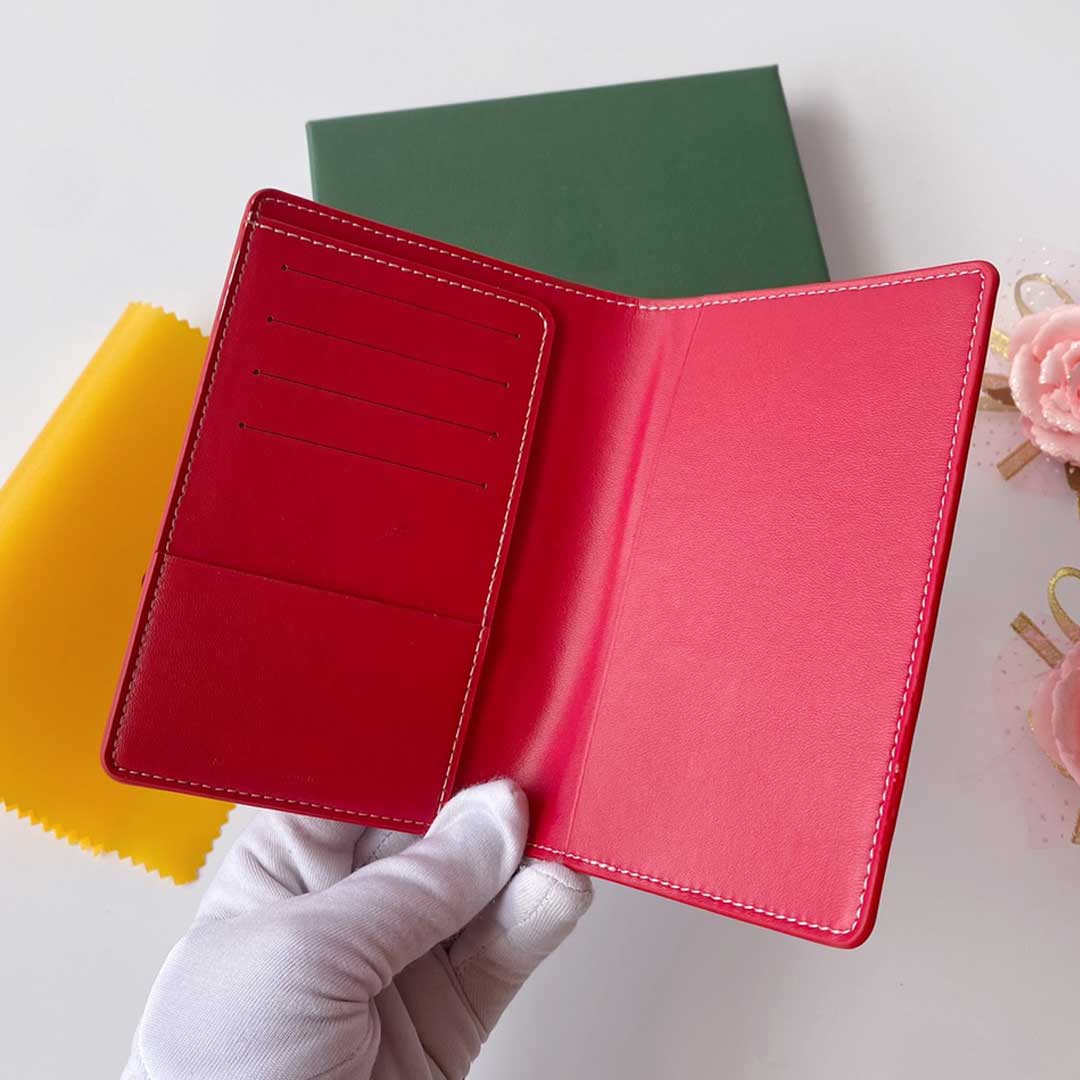 men wallet designer card holder women passport holders high quality passport cover houndstooth canvas holder covers 8 color with box