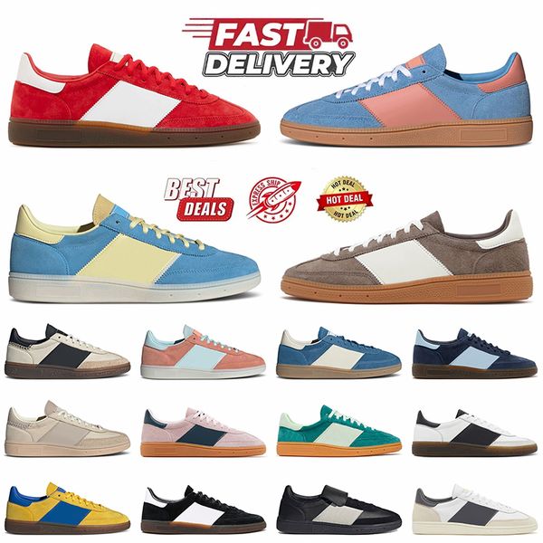 Athletic Jogging Walking speziale Designer Casual Shoes Dhgates Handball Flat Suede spezialsneakers Platform Earth Strata Gum Clear Pink Arc