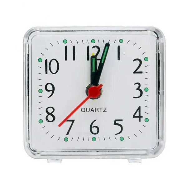 Creative Silent Alarm Clock Night Light Bedroom Bedside Office Small Alarm Clock Need Battery Loud Twin Bell Quartz Clock Alarm Y240904