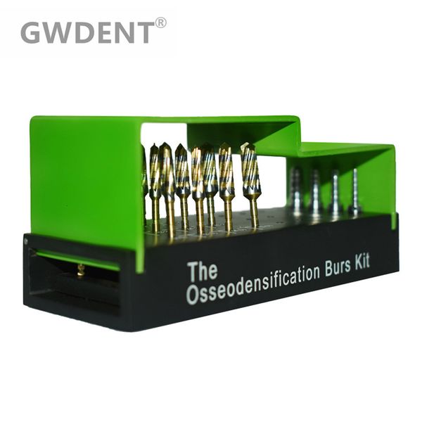 Other Oral Hygiene 17 Pcsset Dental Osseodensification Bur Drills Dental Implant Green Kit 230901