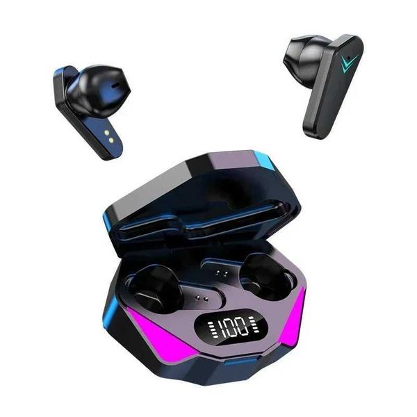 Headphones Gaming Earbuds Wireless Bluetooth Headset X15 Twswith Microphone Bass Audio Sound Positioning 9d Stereo Music Headset For Gamers