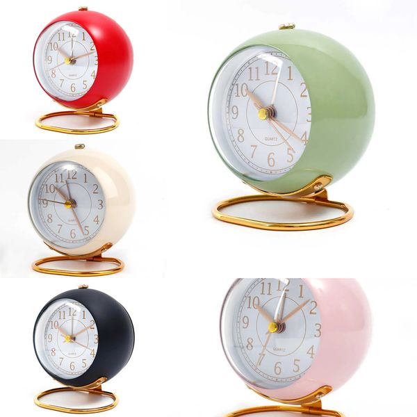 Update New Portable Electronic Mini Alarm Durable Bedroom Bedside Bell Clock Desktop Multifunctional Home Decoration Gifts For Kids