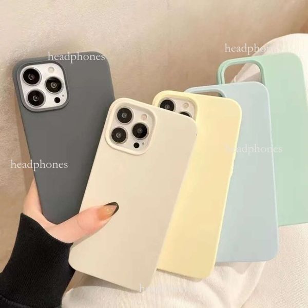 Classic Official Silcione Case for Iphone 15 Plus 14 13 12 11 Pro Max Liquid Silicone Cover Candy Color Coque Capa for Apple Iphone Protecti