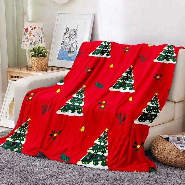 High Blankets Throws Christmas Supplies 2024 Fashion Lightweight Hugging Blanket For Sofas Soft Beds-Blankets New YearS DecorC250118