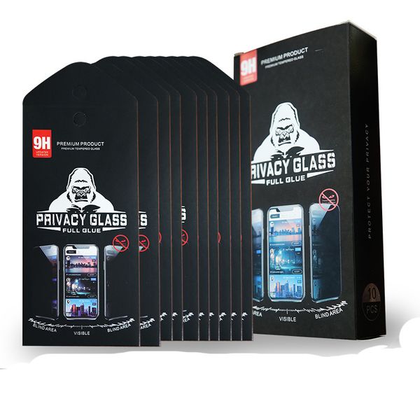 Anti-Spy Privacy Tempered Glass Screen Protector for huawei samsung iphone 11 12 plus 13 14 15 16 pro max x xr 7 8 plus anti spy screen prot