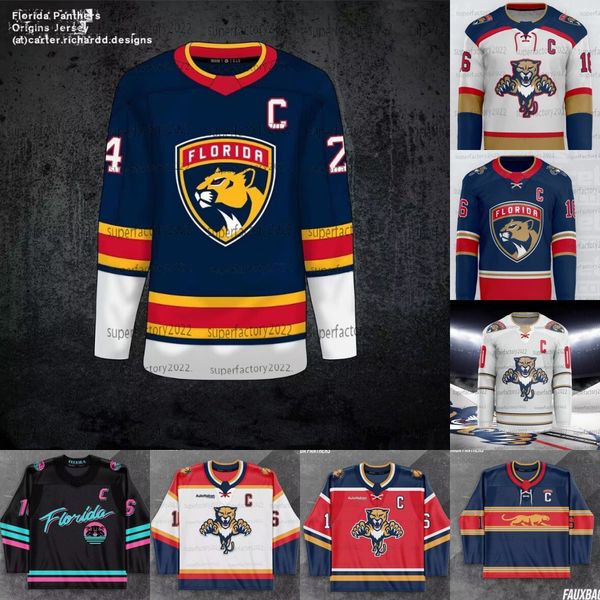 Florida Matthew Tkachuk Panther Hockey Concepts Jersey Aleksander Barkov Sergei Bobrovsky Kevin Stenlund Aaron Ekblad Justin Sourdif Carter