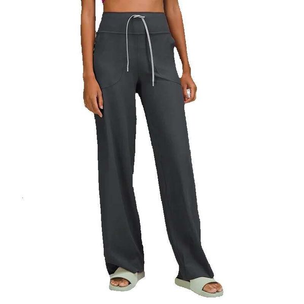 Women Align Groove Fiess Gym Elastic Wide Flared Leggings Super Stretchy High Waist Summer Flare Pants