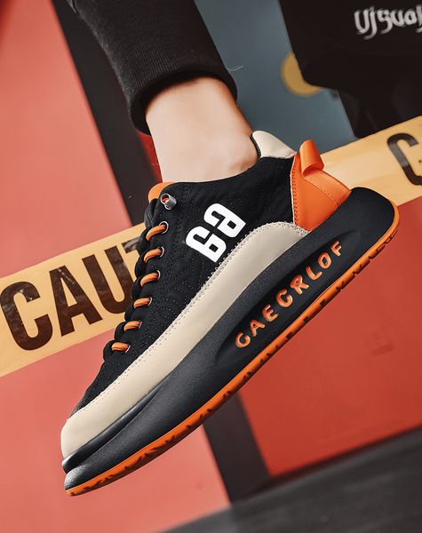 Designer Outdoor Shoes, Sports Shoes, Men&#039;s High Top Shoes, Men&#039;s Trendy Versatile, Student Plush, Casual Running, Men&#039;s Dad