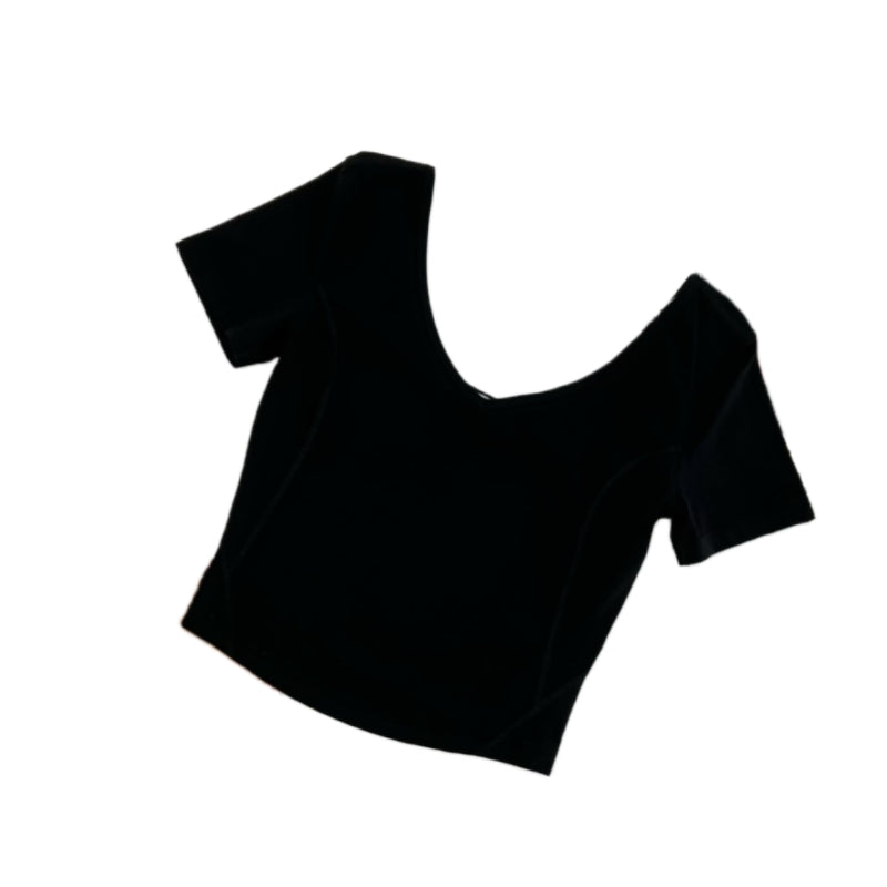 New Fashion Clothing Women Yoga Fitness Slim Fit T-Shirt