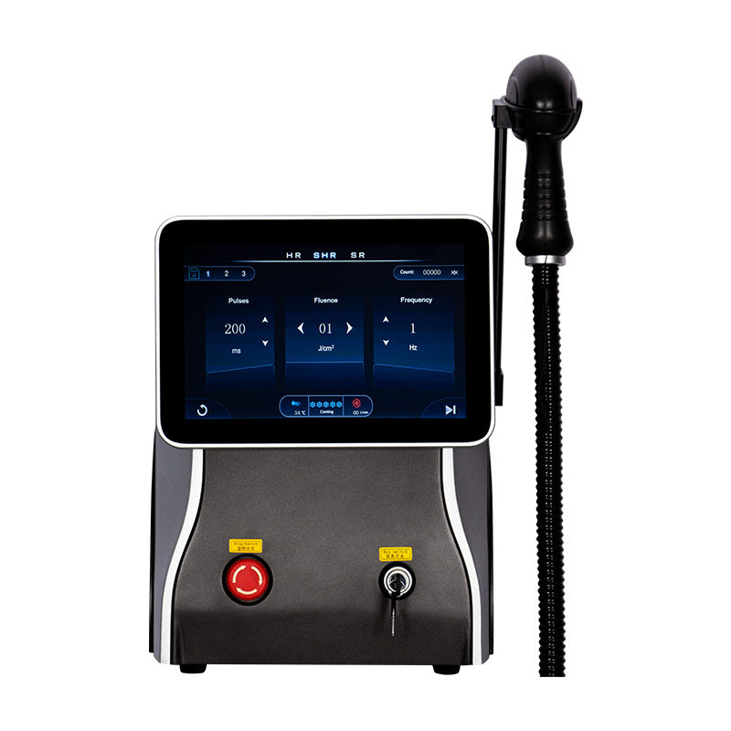 Ice Cooling 808nm Diode Laser Hair Removal Machine with Triple Wave Technology For Salon Quality Permanent Results