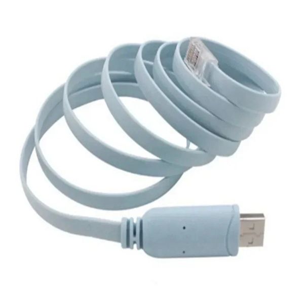 Extension Console Cable USB to RJ45 PL2303 Chip+RS232 Level Shifter For Cisco H3C HP Mobile Router Adapters