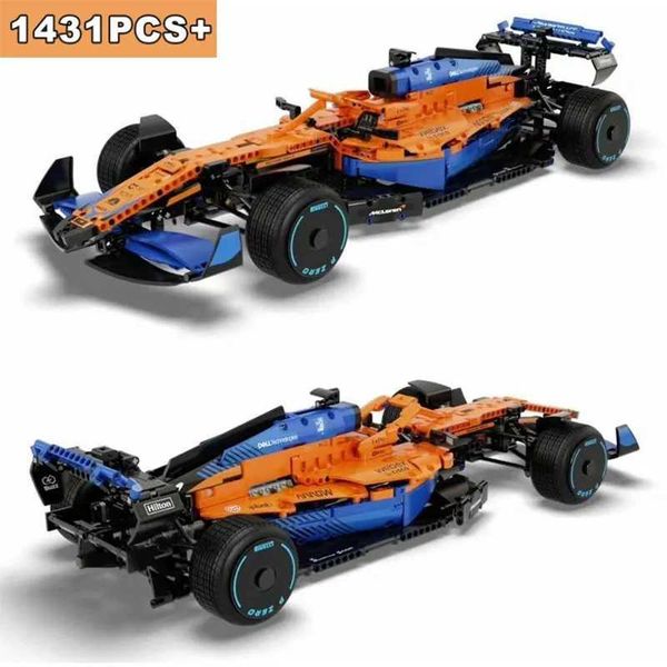 New Tech Compatible 42141 Mclaren Formula 1 Race Car Model Building Block City Vehicle Bricks Kids Toys For kids Birthday GiftsC250102