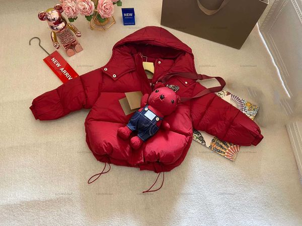 New baby cotton Jackets Diagonal straddle doll toy decoration kids coat kids designer clothes Chinese New Year red boys girl cotton Outwear