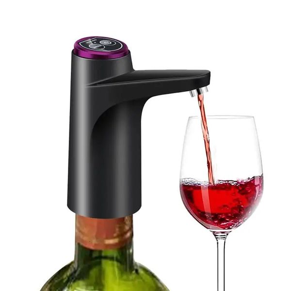 Electric Wine Aerator Dispenser Kitchen Bar Separator Onetouch Automatic Decanter Whiskey Pump Liquor 250107