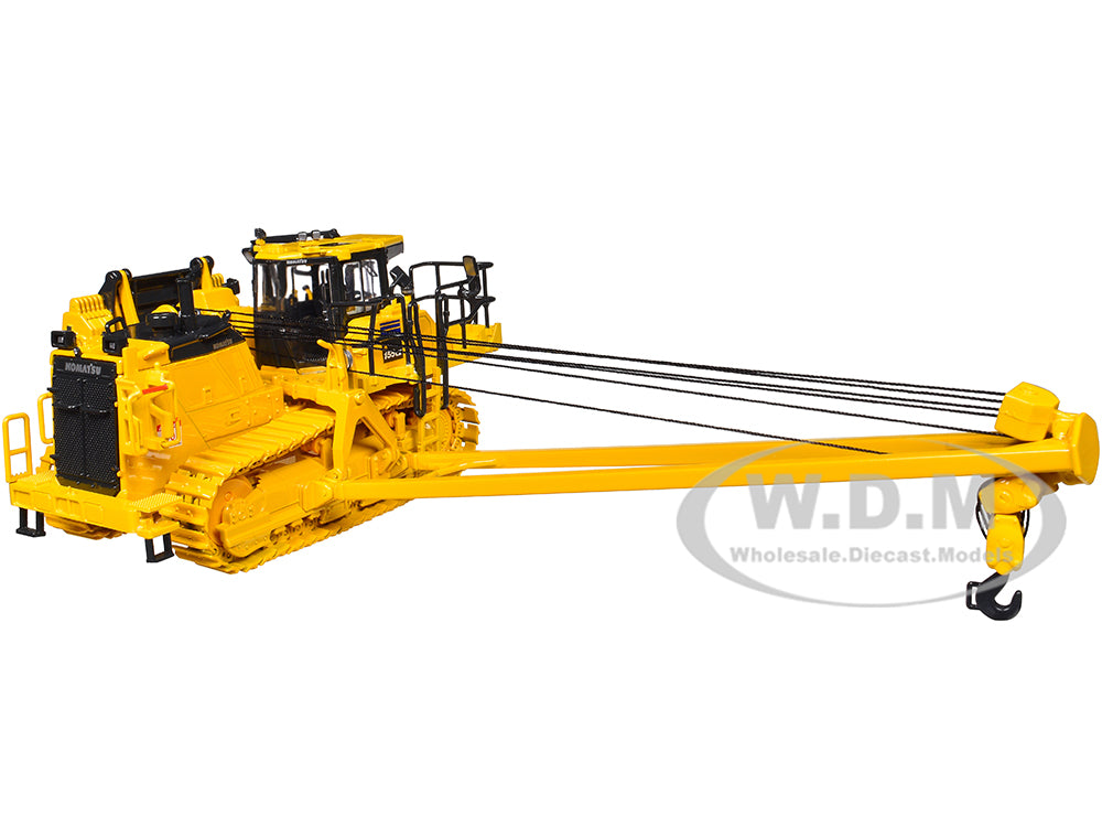 Komatsu D155CX-8 With K170 Pipelayer Yellow with Accessories 1-50 Diecast Model by First Gear
