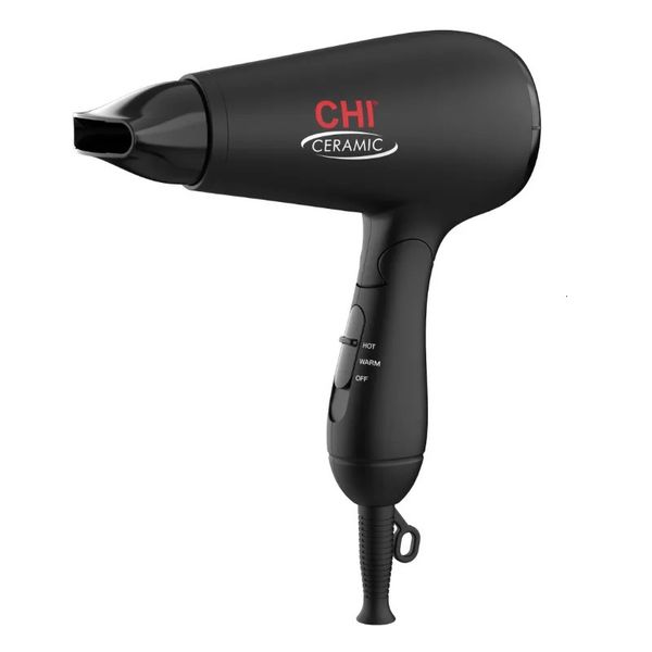 1400 Travel Hair Dryer Black Matte 231220