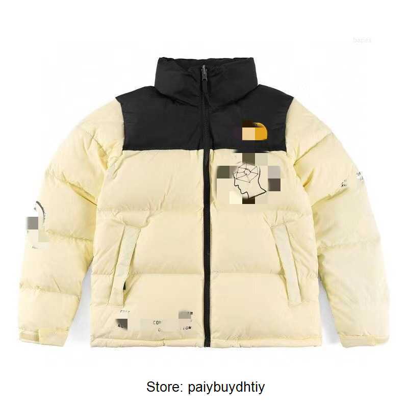 Down 2023 Men Jacket Designer Nuptse Winter North Long Sleeve Hooded Coat Down Parkas Face Overcoat Jacket Down Outerwear Casual Mens Hoodie Printin
