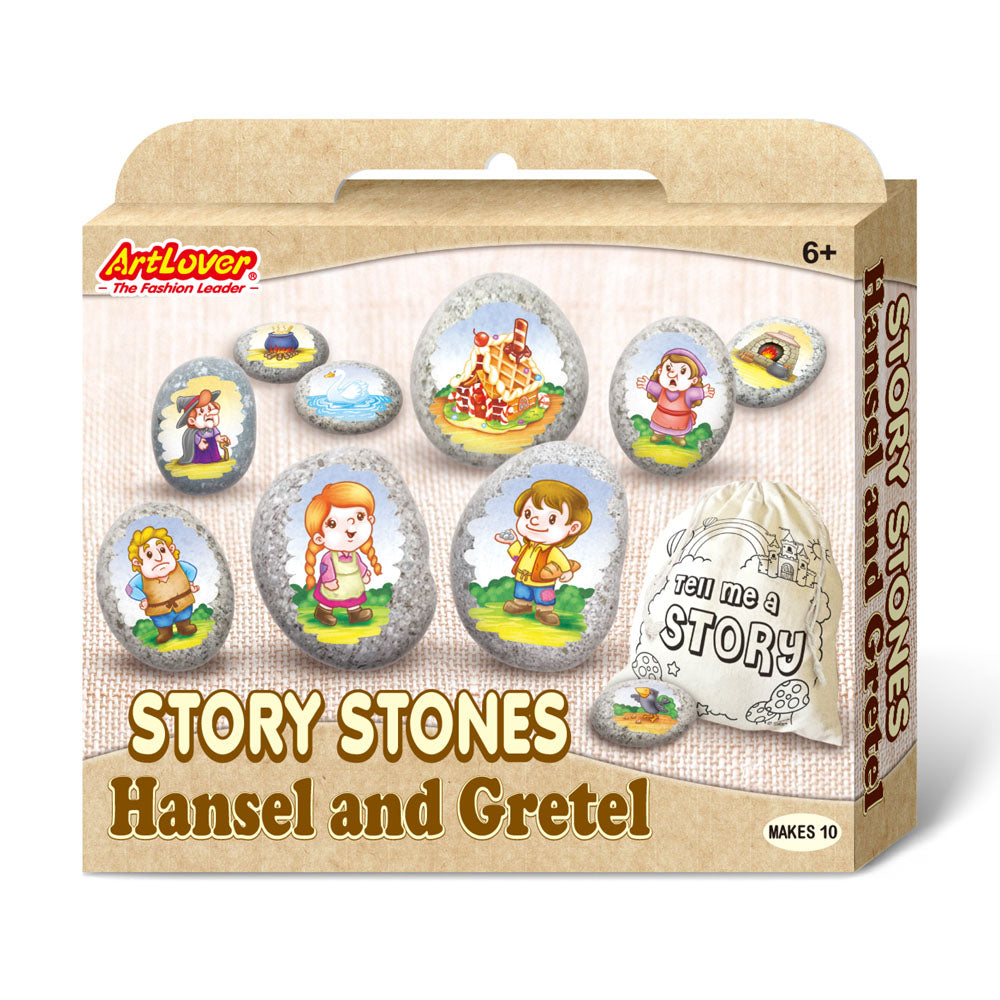 ArtLover® Story Stones Craft Kit - Hansel And Gretel