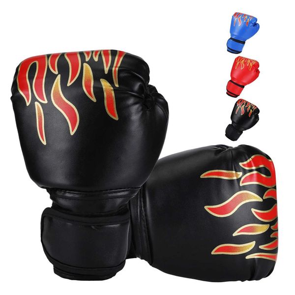 1 Pair Punching Training Workout Fight Exercise Mitts Kids ather Boxing Gloves Kids Children Train Gym Glove Hand ProtectorXJ241024