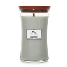 Woodwick Lavendel og cedertræ vase (lavendel og cedertræ) - 609,0 g
