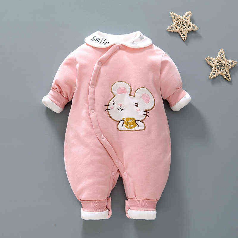 w438 Fall winter born baby girls boys clothes outfits rompers sets for infant clothing jumpsuit 1st birthday costumes